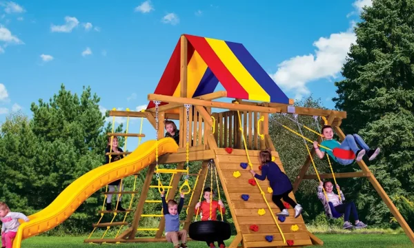 Circus Castle Pkg II Popular (9B) - Rainbow Playset