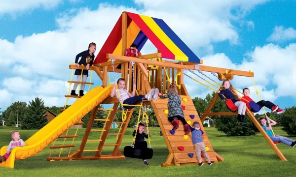 Rainbow Circus Castle Pkg II Feature Model 8A Playset